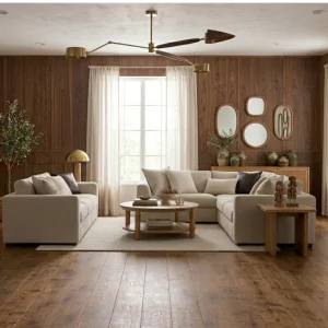 Engineered Oak Antique UV Brushed Lacquered Flooring - 14mm x 3mm x 150mm