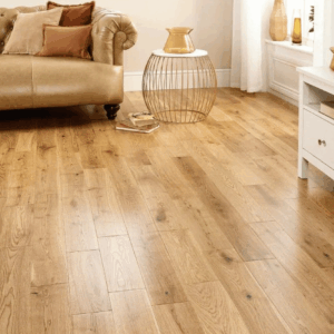 Solid Oak Wood Flooring Natural UV Lacquered - 18mm x 150mm