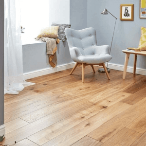 Engineered Oak Natural UV Lacquered Flooring - 14mm x 3mm x 150mm