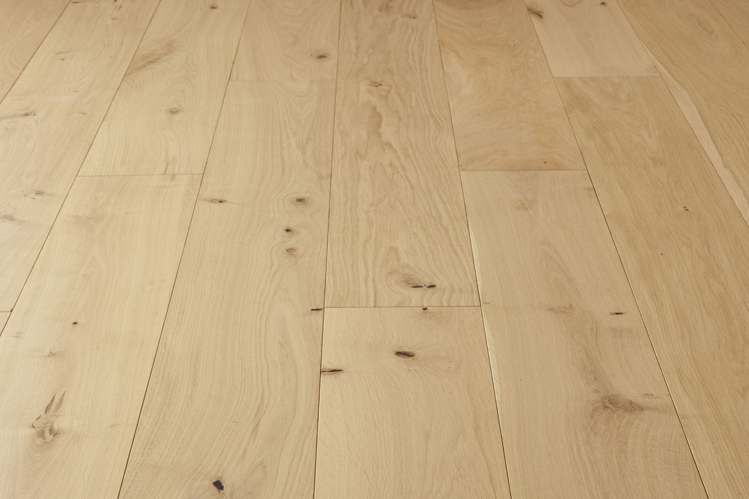 Engineered Oak Unfinished Wood Flooring - 14mm x 3mm x 190mm - Image 3