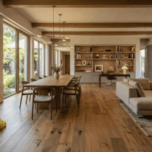 Engineered Oak Scandi Smoked Brushed UV Oiled Flooring - 14mm x 3mm x 190mm