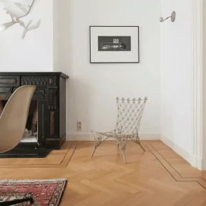 Parquet Herringbone Engineered Oak Flooring UV Brushed Oiled - 14mm x 3mm x 125mm