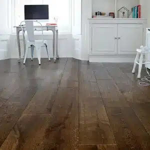 Engineered Oak Dark Brown Wood Flooring - 14mm x 2.5mm x 155mm