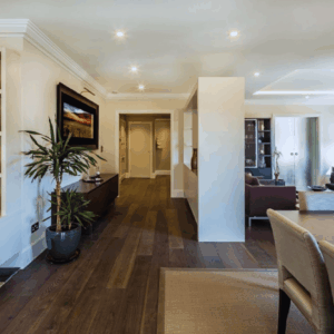 Engineered Oak Double Smoked Brushed Lacquered Wood Flooring - 20mm x 6mm x 190mm