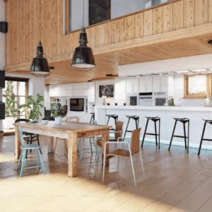 Engineered Oak UV Lacquered Wood Flooring - 18mm x 4mm x 150mm