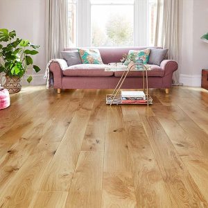Galleria Professional Engineered European Rustic Oak Flooring Brushed & Oiled - 20mm x 6mm x 190mm