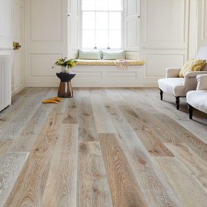 Galleria Professional Engineered White Fumed Brushed & Oiled European Rustic Flooring - 20mm x 6mm x 190mm