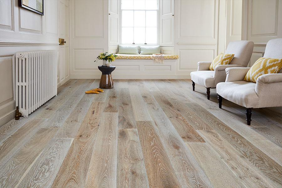 Galleria Professional Engineered White Fumed Brushed & Oiled European Rustic Flooring - 20mm x 6mm x 190mm