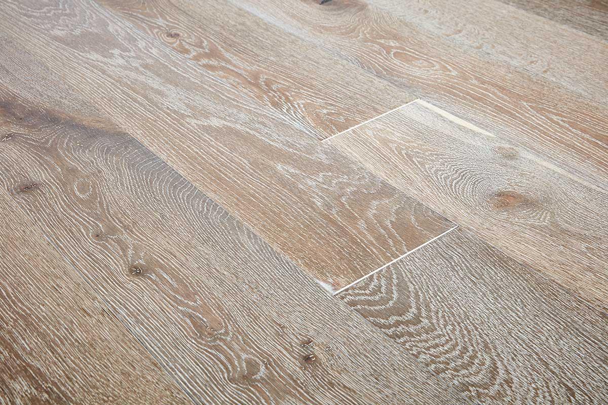 Galleria Professional Engineered White Fumed Brushed & Oiled European Rustic Flooring - 20mm x 6mm x 190mm - Image 2