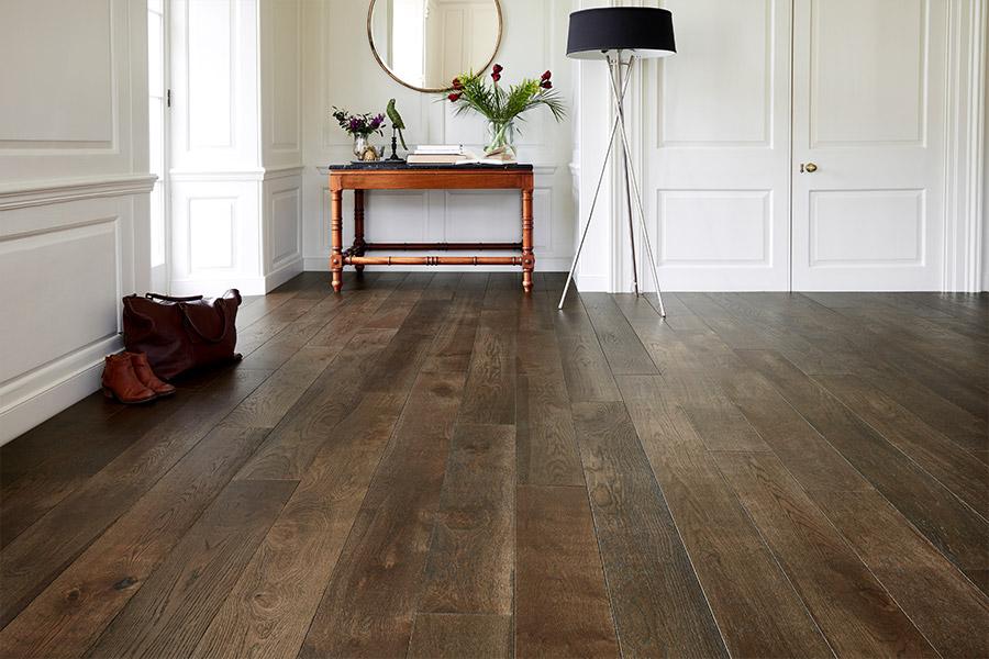 Galleria Professional Engineered European Rustic Oak Flooring Deep Forest Brown Lacquered - 20mm x 6mm x 190mm