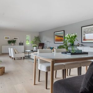 Engineered Oak Wood Flooring - White Lime Wash Lacquered - 15mm x 3mm x 190mm