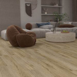 Aquacore Pro-Flex Light Latte Oak Click Vinyl Flooring - 5.5mm 180mm